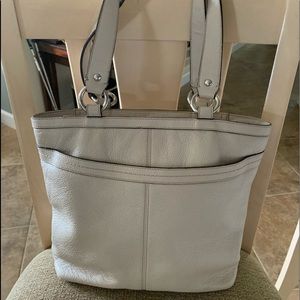Coach medium size zip stone bag